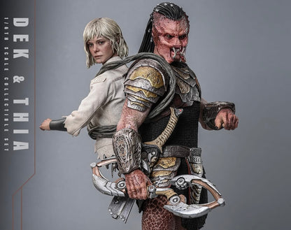 Pre-Order Hot Toys MMS850 Predator: Badlands - 1/6th scale Dek and Thia Collectible Set