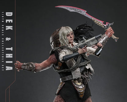 Pre-Order Hot Toys MMS850 Predator: Badlands - 1/6th scale Dek and Thia Collectible Set