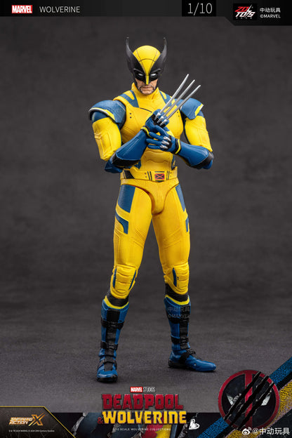 ZD Toys Deadpool and Wolverine - Wolverine Yellow Suit 1/10 Scale Collectible Figure