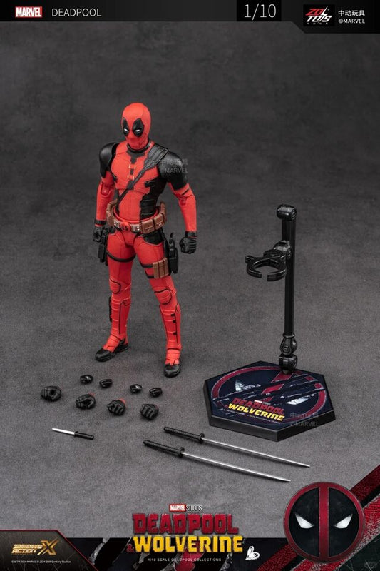 ZD Toys Deadpool and Wolverine - Deadpool 1/10 Scale Collectible Figure