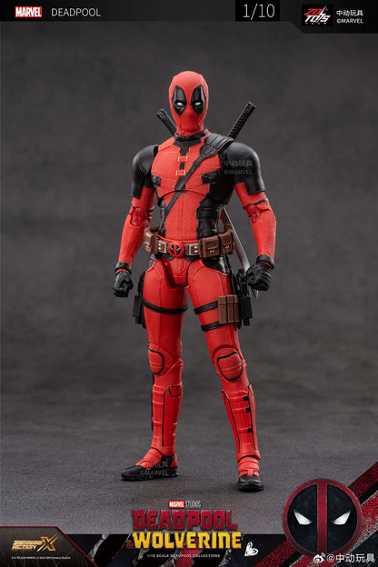 ZD Toys Deadpool and Wolverine - Deadpool 1/10 Scale Collectible Figure