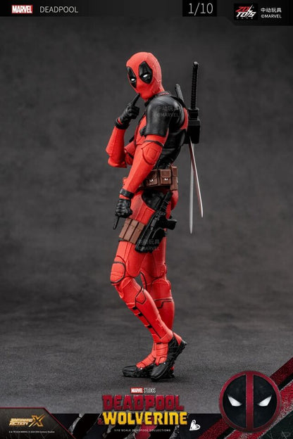 ZD Toys Deadpool and Wolverine - Deadpool 1/10 Scale Collectible Figure