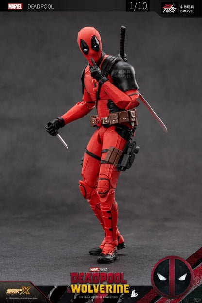 ZD Toys Deadpool and Wolverine - Deadpool 1/10 Scale Collectible Figure