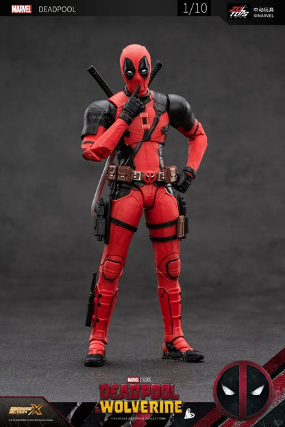 ZD Toys Deadpool and Wolverine - Deadpool 1/10 Scale Collectible Figure