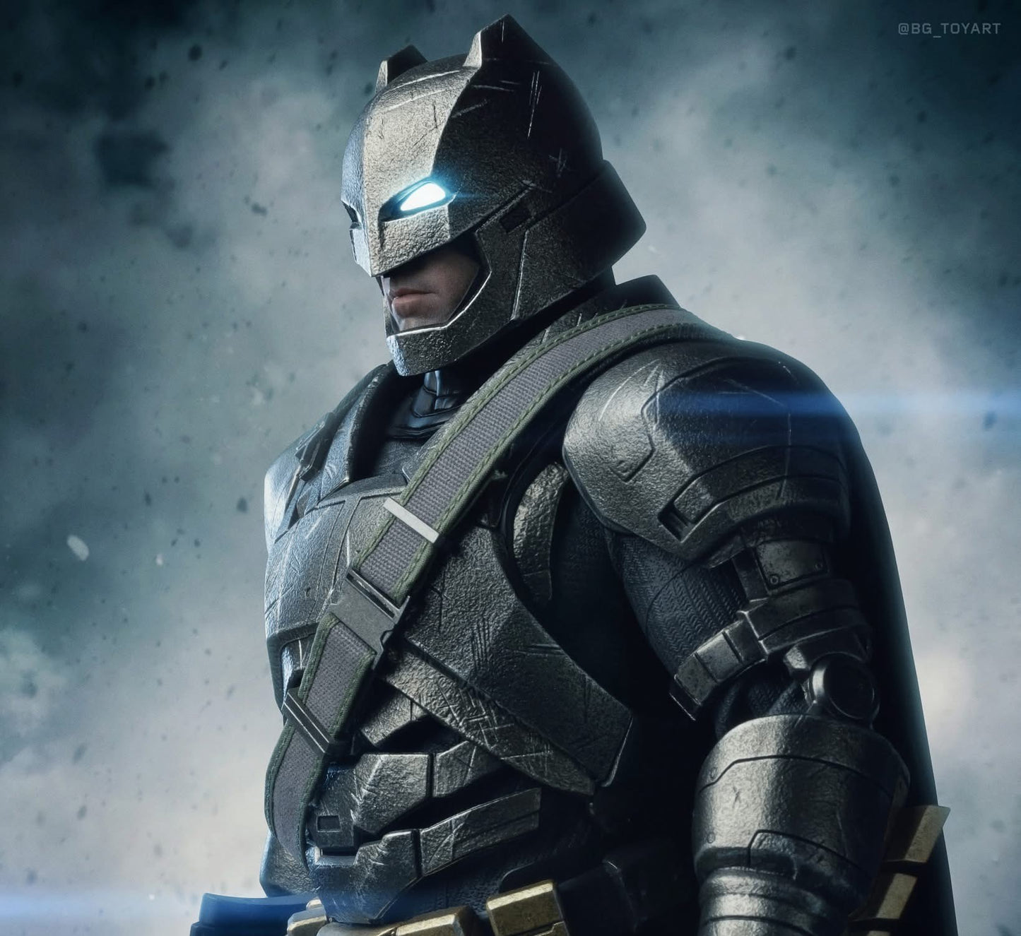 Hot Toys MMS743D63 Batman V Superman Dawn Of Justice - Armored Batman (2.0) 1/6th Scale Collectible Figure (Deluxe Version)