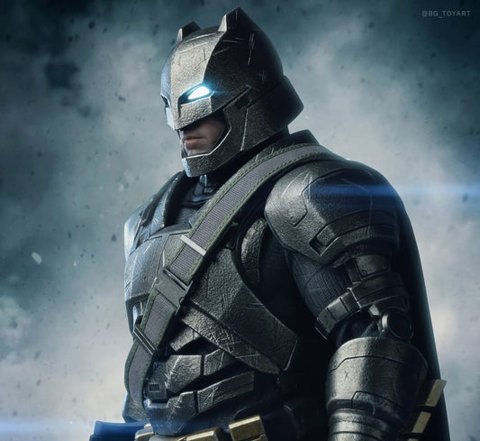 Hot Toys MMS743D63 Batman V Superman Dawn Of Justice - Armored Batman (2.0) 1/6th Scale Collectible Figure (Deluxe Version)