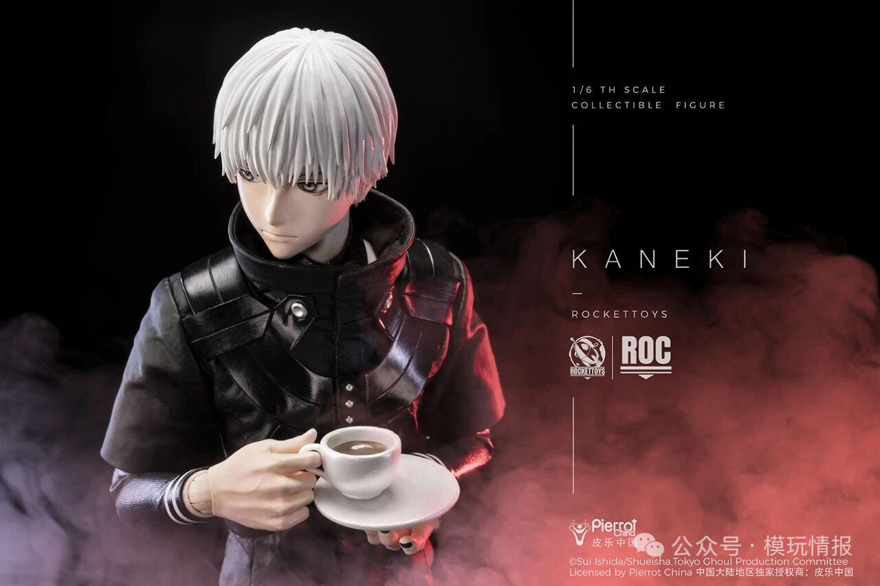 Pre-Order Rocket Toys ROC-025 Tokyo Ghoul - Kaneki 1/6 Scale Collectible Figure (Battle Version)