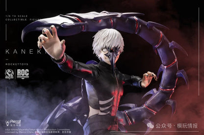 Pre-Order Rocket Toys ROC-025 Tokyo Ghoul - Kaneki 1/6 Scale Collectible Figure (Battle Version)