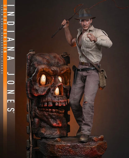 Pre-Order Hot Toys MMS861 Indiana Jones and the Temple of Doom - 1/6th scale Indiana Jones Collectible Figure (Deluxe Version)