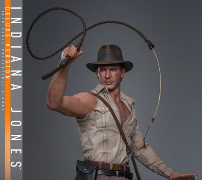 Pre-Order Hot Toys MMS861 Indiana Jones and the Temple of Doom - 1/6th scale Indiana Jones Collectible Figure (Deluxe Version)