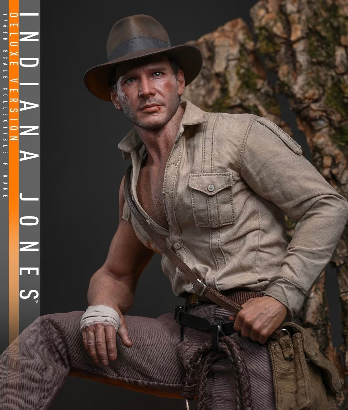 Pre-Order Hot Toys MMS861 Indiana Jones and the Temple of Doom - 1/6th scale Indiana Jones Collectible Figure (Deluxe Version)