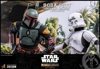 Hot Toys TMS055B The Mandalorian (Season 2) - 1/6th scale Boba Fett (Repaint Armor) Collectible Figure (Special Edition)