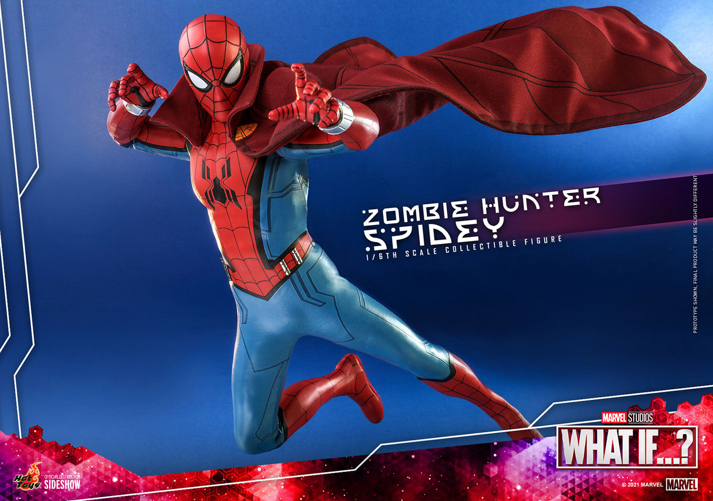 Hot Toys TMS058 What If.? - 1/6th scale Zombie Hunter Spider-Man Collectible Figure