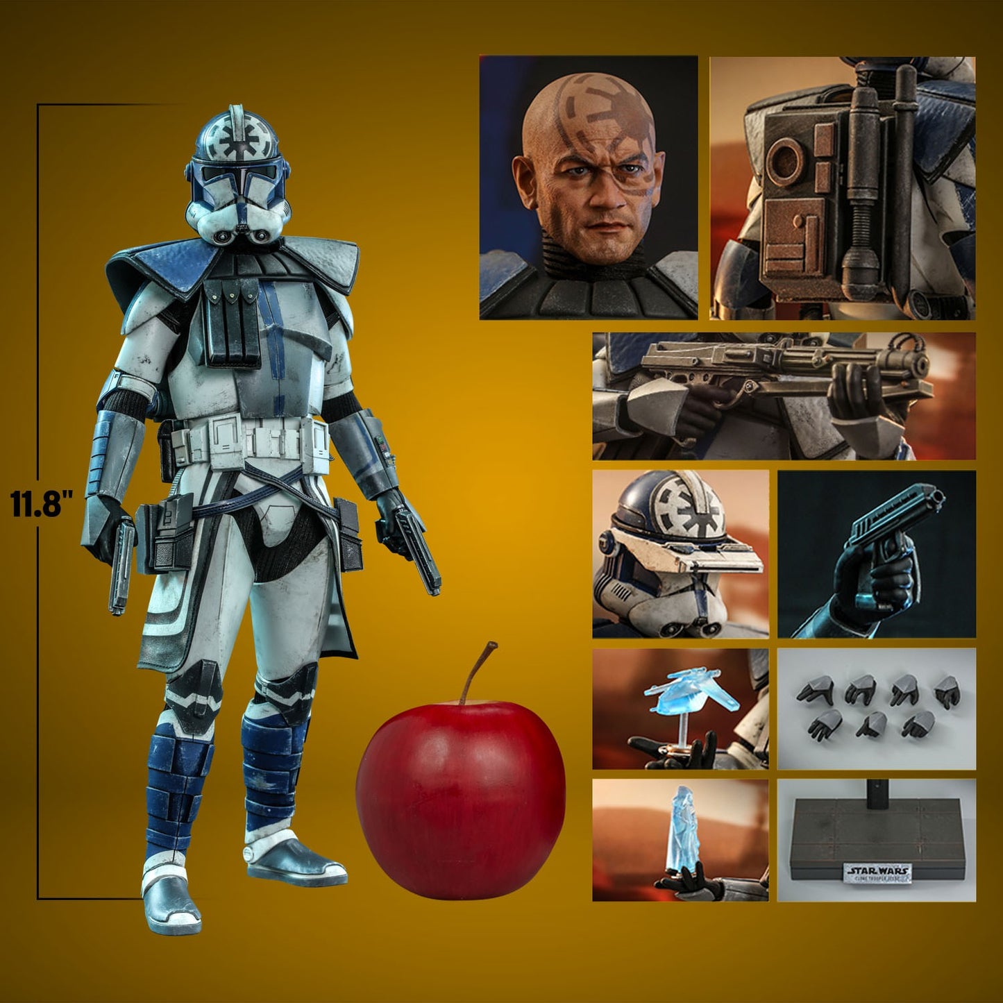 Hot Toys TMS064 Star Wars: The Clone Wars - 1/6th scale Clone Trooper Jesse Collectible Figure