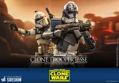 Hot Toys TMS064 Star Wars: The Clone Wars - 1/6th scale Clone Trooper Jesse Collectible Figure