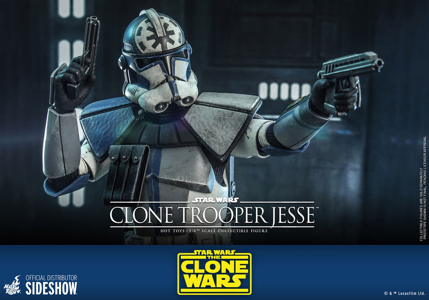 Hot Toys TMS064 Star Wars: The Clone Wars - 1/6th scale Clone Trooper Jesse Collectible Figure