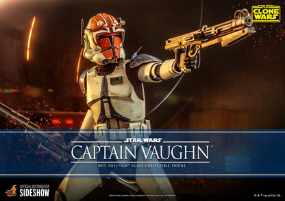 Hot Toys TMS065 Star Wars: The Clone Wars - 1/6th scale Captain Vaughn Collectible Figure