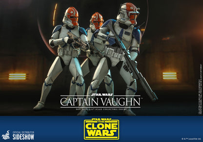 Hot Toys TMS065 Star Wars: The Clone Wars - 1/6th scale Captain Vaughn Collectible Figure