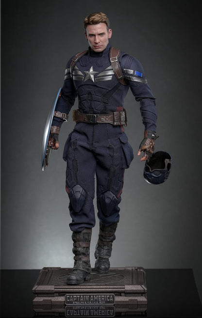 Pre-Order Hot Toys MMS783 Captain America: The Winter Soldier - 1/6th scale Captain America (Stealth S.T.R.I.K.E. Suit) 2.0 Collectible Figure