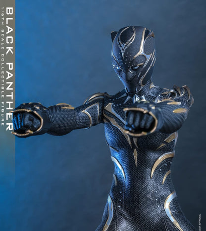 Hot Toys MMS675 Black Panther: Wakanda Forever - 1/6th scale Black Panther Collectible Figure