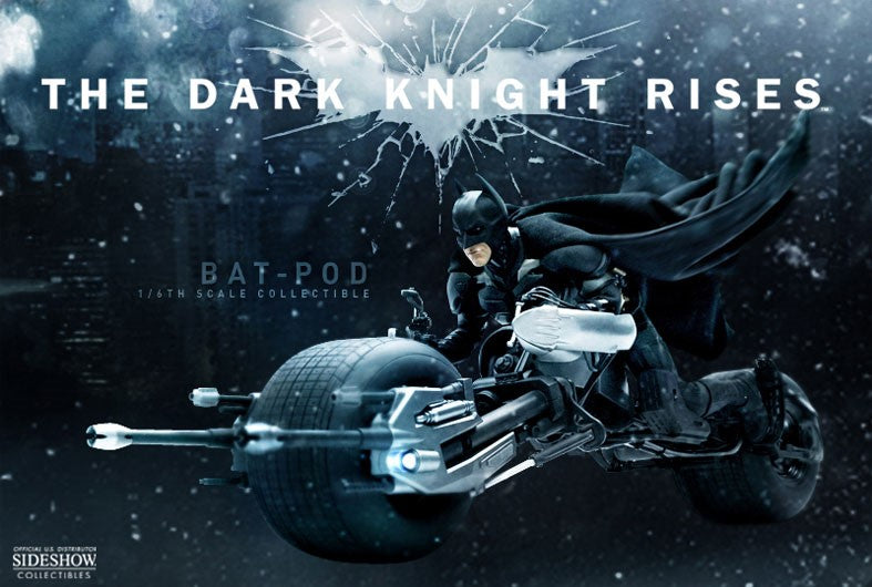 Hot Toys MMS177 The Dark Knight Rises: 1/6th scale Batpod Collectible