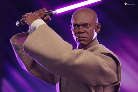 Hot Toys MMS681 Star Wars: Attack of the Clones - 1/6th scale Mace Windu Collectible Figure