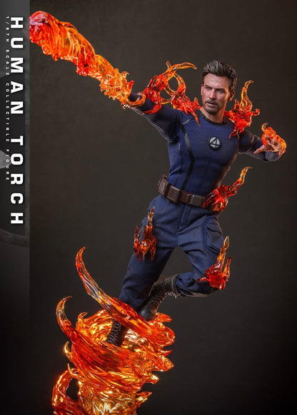 Pre-Order Hot Toys MMS789 Deadpool & Wolverine - 1/6th scale Human Torch Collectible Figure