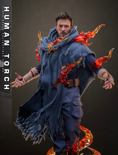 Pre-Order Hot Toys MMS789 Deadpool & Wolverine - 1/6th scale Human Torch Collectible Figure