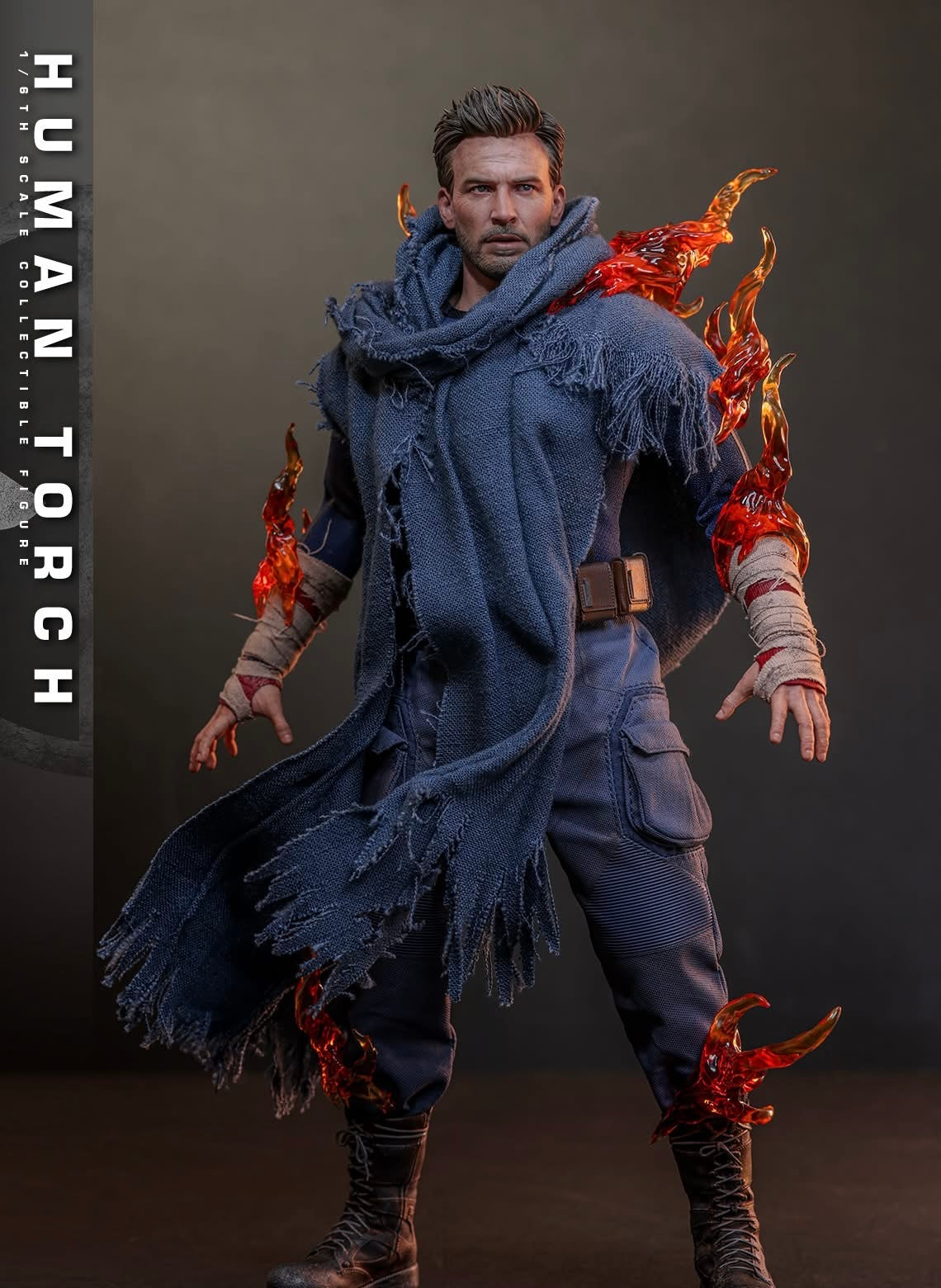 Pre-Order Hot Toys MMS789 Deadpool & Wolverine - 1/6th scale Human Torch Collectible Figure