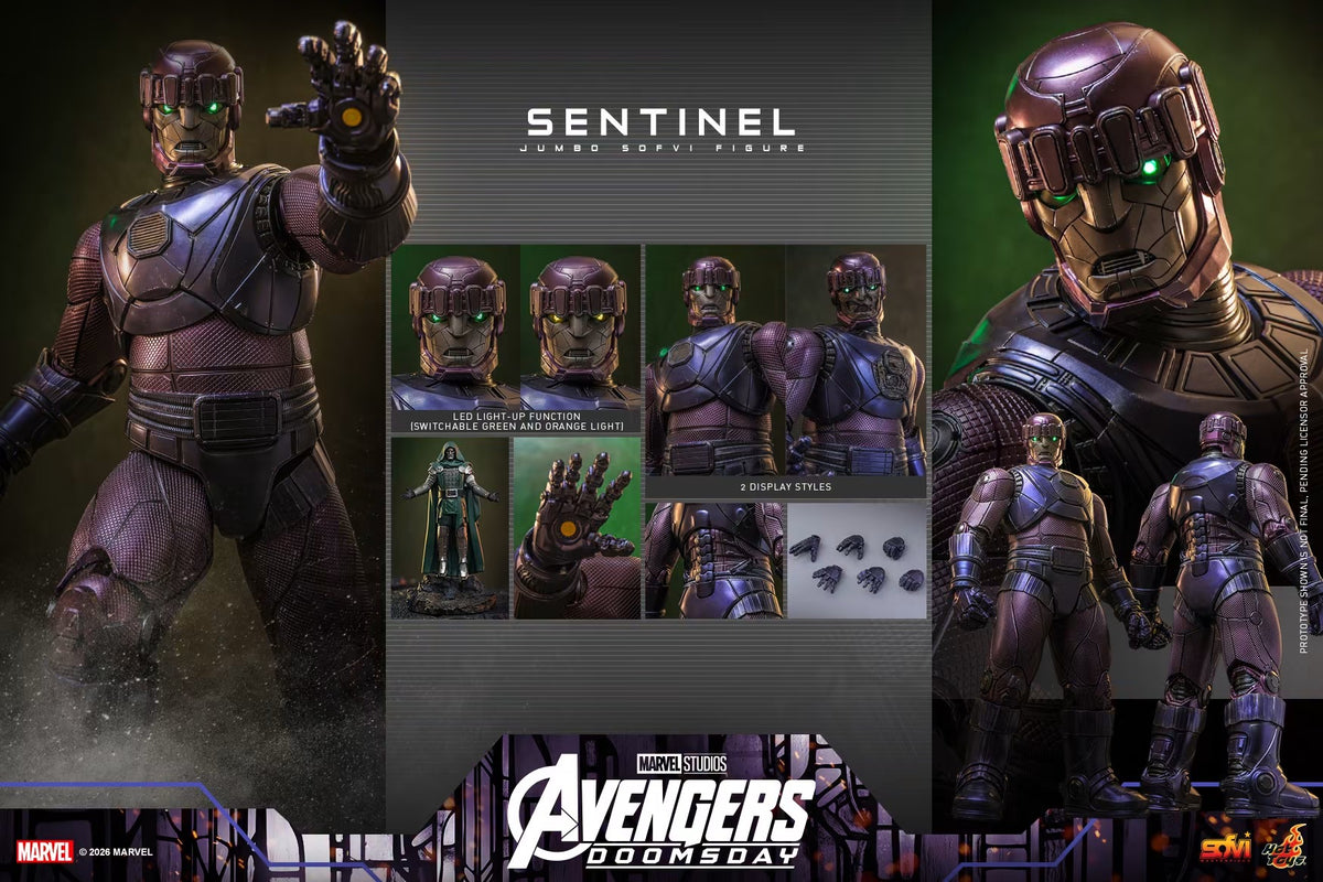 Pre-Order Hot Toys SMS004J Avengers: Doomsday - Sentinel Jumbo Sofvi Figure