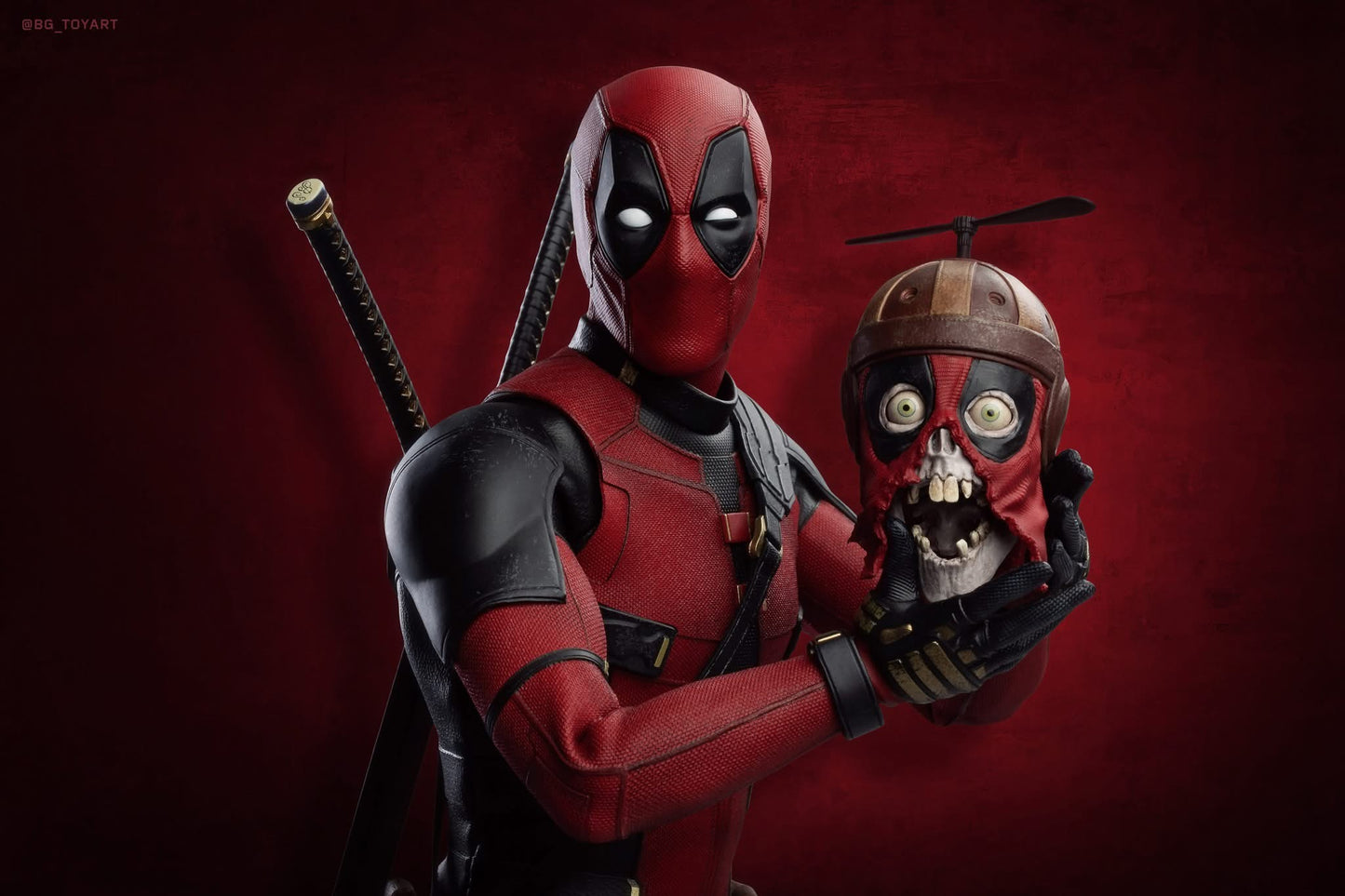 Hot Toys MMS746B Deadpool & Wolverine - 1/6th scale Deadpool Collectible Figure (Special Edition))