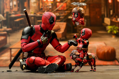 Hot Toys MMS746B Deadpool & Wolverine - 1/6th scale Deadpool Collectible Figure (Special Edition))