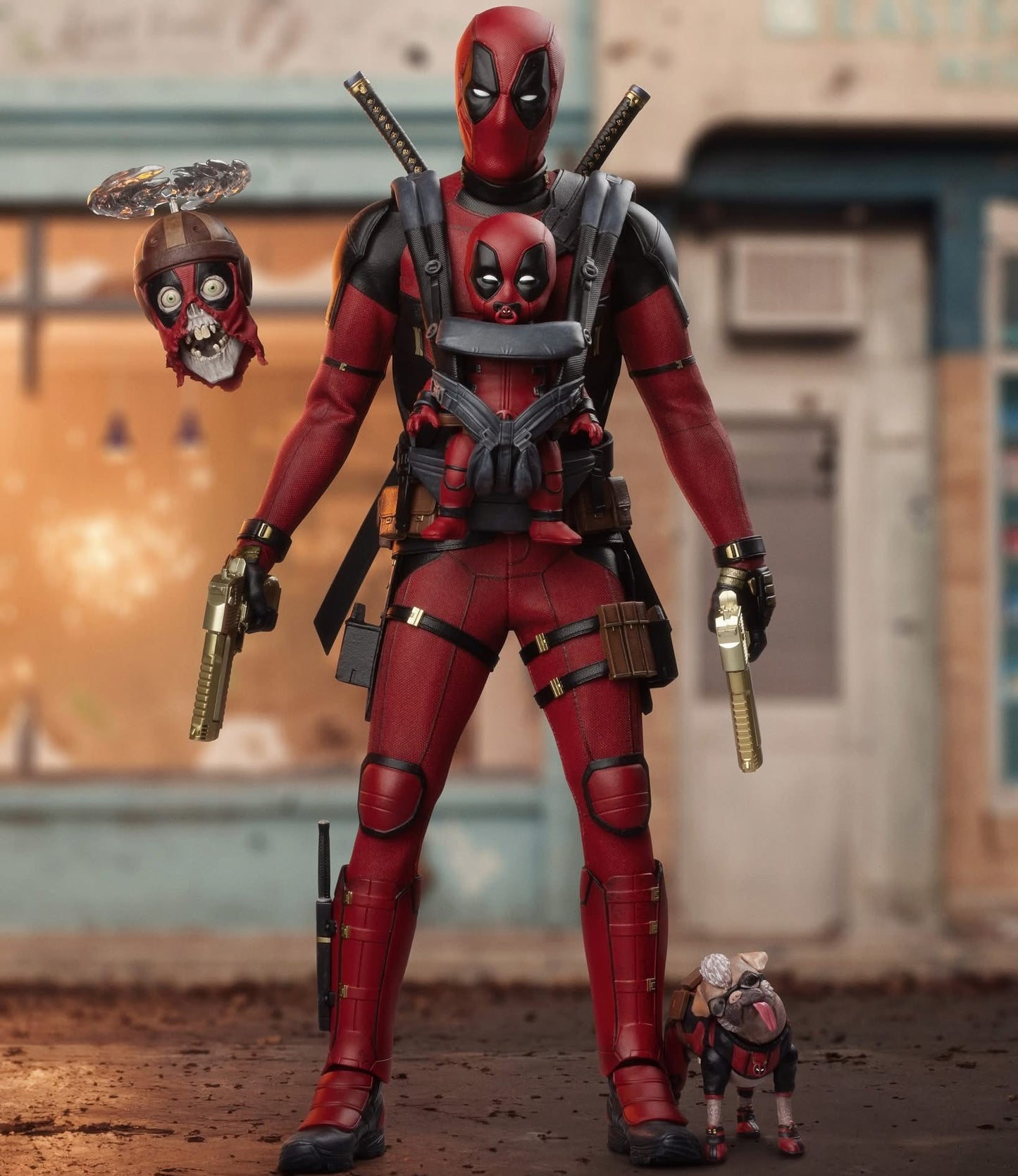 Hot Toys MMS746B Deadpool & Wolverine - 1/6th scale Deadpool Collectible Figure (Special Edition))