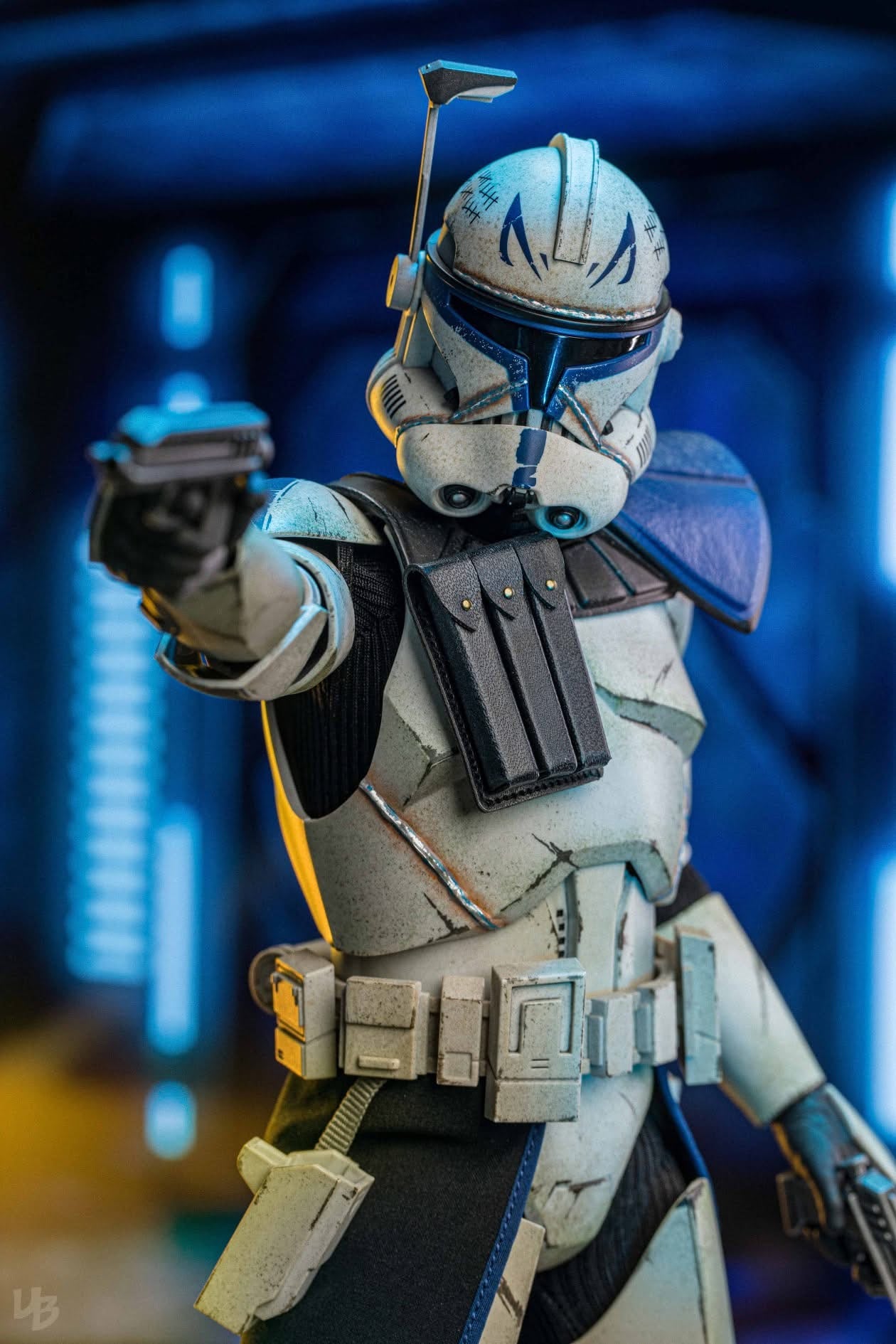 Hot Toys TMS018 Star Wars: The Clone Wars - 1/6th scale Captain Rex Collectible Figure