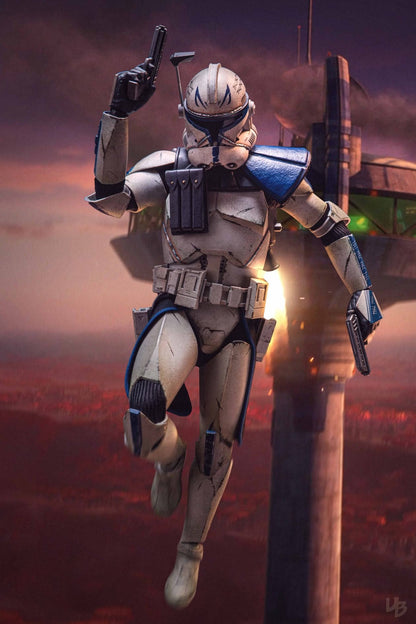 Hot Toys TMS018 Star Wars: The Clone Wars - 1/6th scale Captain Rex Collectible Figure