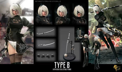 Master Team Toys MTTOYS019 NieR: Automata - 2B (YoRHa No.2 Type B) 1/6 Scale Action Figure