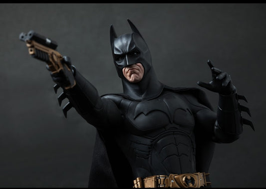 Hot Toys MMS155 Batman Begins - The 1/6th scale Batman/ Bruce Wayne (Batsuit Begins Version) Collectible Figure