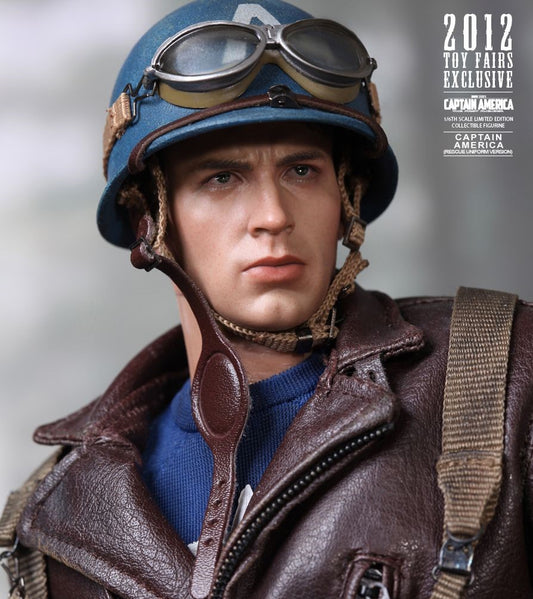 Hot Toys MMS180 Captain America: First Avenger - 1/6th scale Captain America (Rescue Uniform Version) Limited Edition Collectible Figure