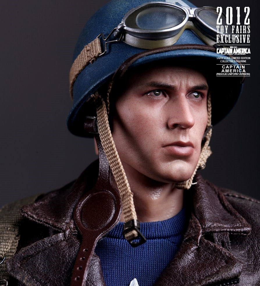 Hot Toys MMS180 Captain America: First Avenger - 1/6th scale Captain America (Rescue Uniform Version) Limited Edition Collectible Figure