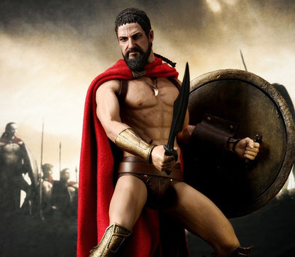 Hot Toys MMS114 300 Spartan Warrior - King Leonidas 1/6th Scale Collectible Figure