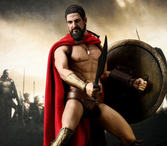 Hot Toys MMS114 300 Spartan Warrior - King Leonidas 1/6th Scale Collectible Figure