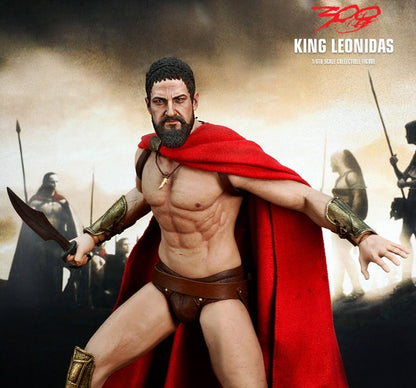 Hot Toys MMS114 300 Spartan Warrior - King Leonidas 1/6th Scale Collectible Figure