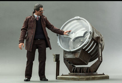 Hot Toys MMS275 The Dark Knight Rises - John Blake And Jim Gordon with Bat Signal Collectible Set