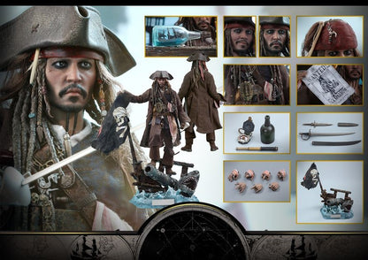 Hot Toys DX15 Pirates of the Caribbean: Dead Men Tell No Tales - 1/6th scale Jack Sparrow Collectible Figure