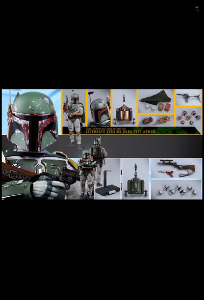 Hot Toys MMS464 Star Wars: Episode V The Empire Strikes Back - 1/6th scale Boba Fett (Deluxe Version) Collectible Figure
