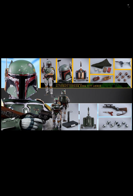 Hot Toys MMS464 Star Wars: Episode V The Empire Strikes Back - 1/6th scale Boba Fett (Deluxe Version) Collectible Figure