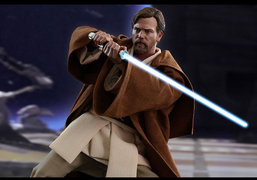 Hot Toys MMS478 Star Wars: Episode III Revenge of the Sith - 1/6th scale Obi-Wan Kenobi (Deluxe Version) Collectible Figure