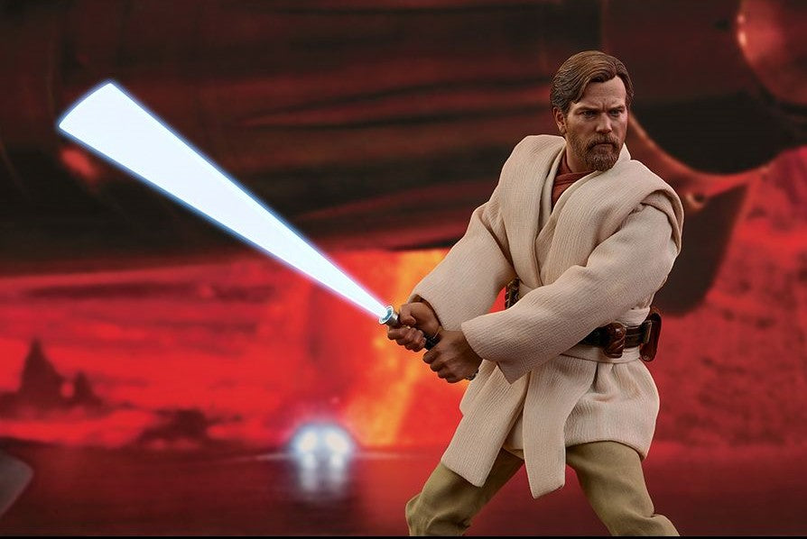 Hot Toys MMS478 Star Wars: Episode III Revenge of the Sith - 1/6th scale Obi-Wan Kenobi (Deluxe Version) Collectible Figure