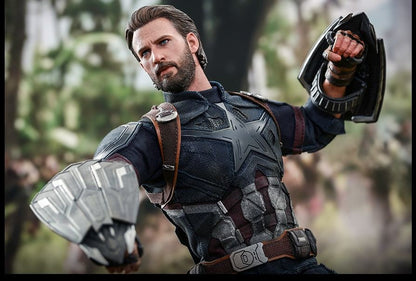 Hot Toys MMS481 Avengers: Infinity War - 1/6th scale Captain America Collectible Figure (Movie Promo Edition)