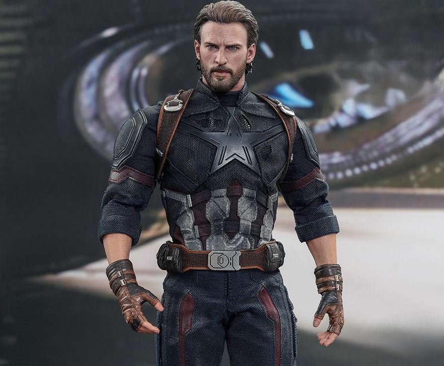 Hot Toys MMS481 Avengers: Infinity War - 1/6th scale Captain America Collectible Figure (Movie Promo Edition)